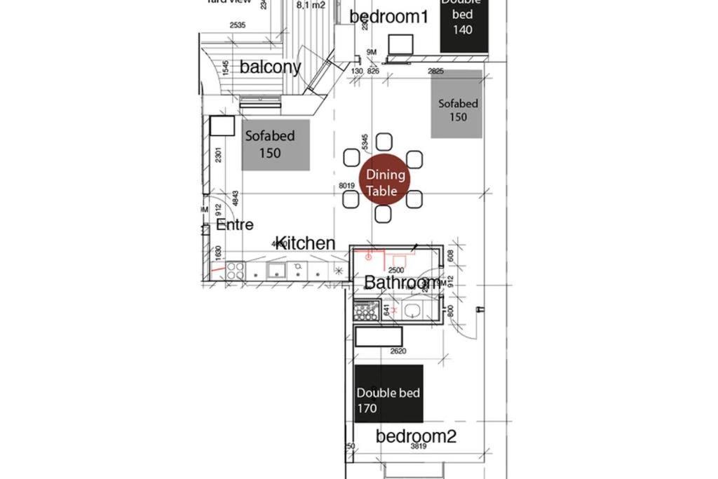 Exquisite Apartment, Most Convenient Location, Apt 5. København Eksteriør bilde